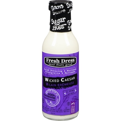 Fresh Dress Salad Dressing and Marinade Wicked Caesar 355 ml, $2.81/100ml