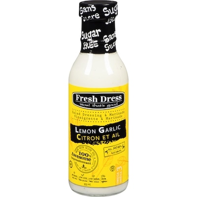 Fresh Dress Citron Et Ail Vinaigrette & Marinade 355 ml, 2,81 $/100ml