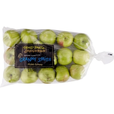 Délices du Marché Pommes Granny Smith 2.27 kg, 0,44 $/100g