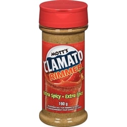 Mott’s Clamato Rimmer Extra Épicé 190 g, 2,78 $/100g