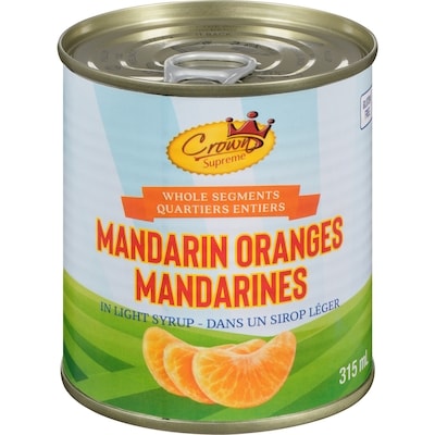 Crown Kosher Mandarin, Whole 284 ml, $0.70/100ml