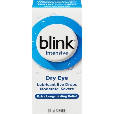 Blink Intense Moisturizing Lubricant Eye Drops 10 ml, $144.90/100ml