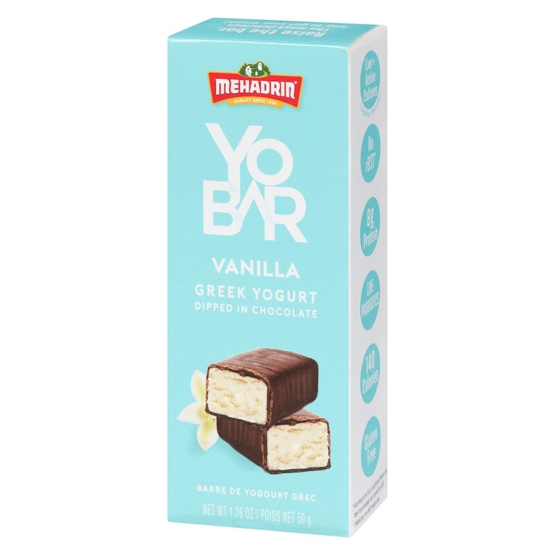 Yobar Greek Yogurt Bar, Vanilla