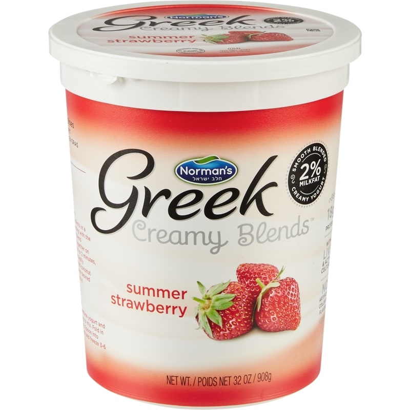 Kosher Greek Yogurt, 2% Strawberry