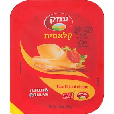 Tnuva Emek Sliced Cheese Edam 200 g, $8.50/100g