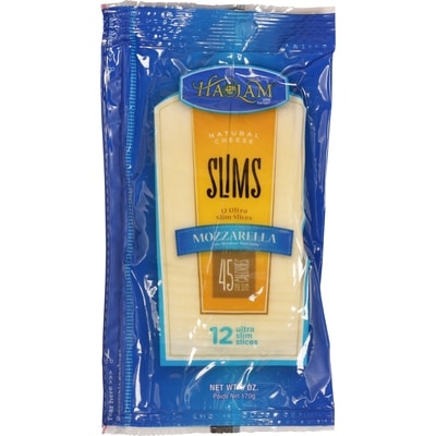 Haolam Slims Mozarella Sliced 170 g, $5.59/100g