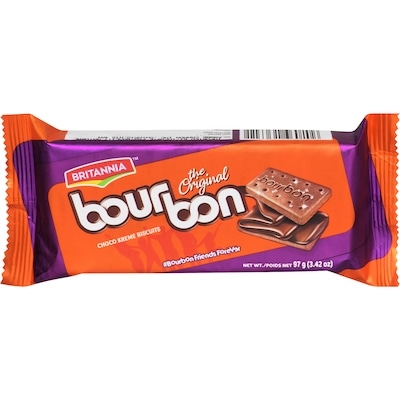 Britannia Cream Treat Bourbon 100 g, $0.99/100g
