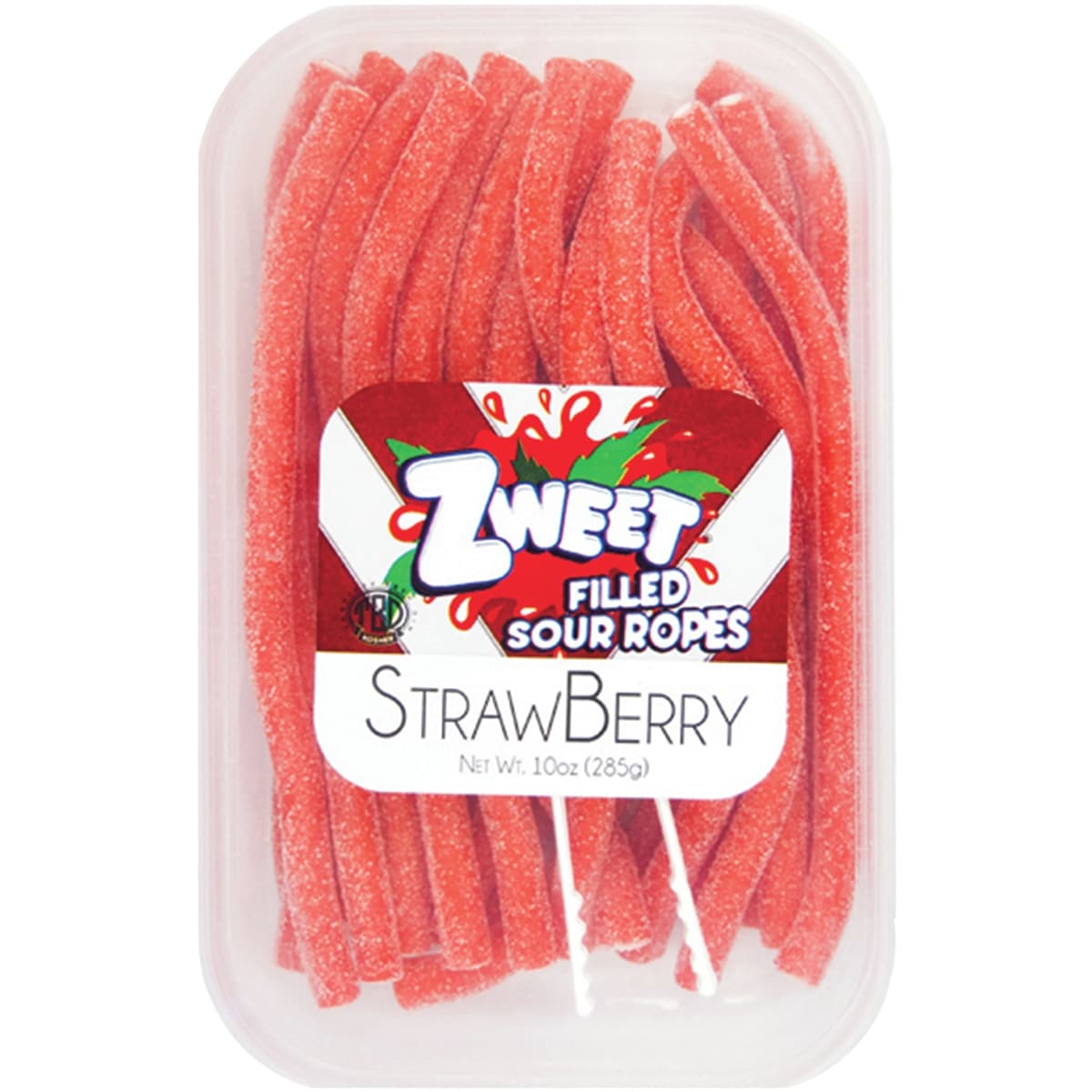 Zweet Zweet Sour Ropes, fraise 283 g, 2,10 $/100g
