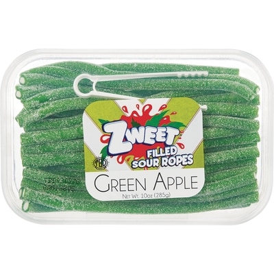 Zweet Zweet Sour Ropes, pomme verte 283 g, 2,80 $/100g