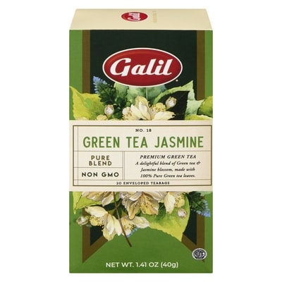 Galil Thé vert, jasmin 40 g, 12,48 $/100g