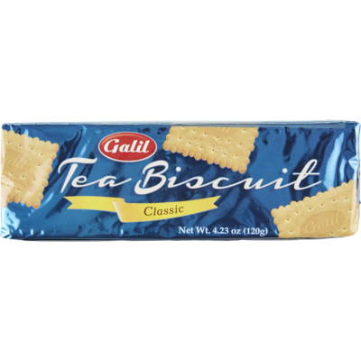 Galil Kosher Tea Biscuit, Classic Plain 120 g, $0.58/100g