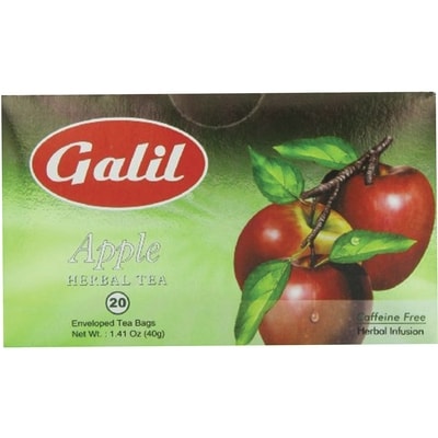Galil Herbal Tea, Apple 40 g, $12.48/100g