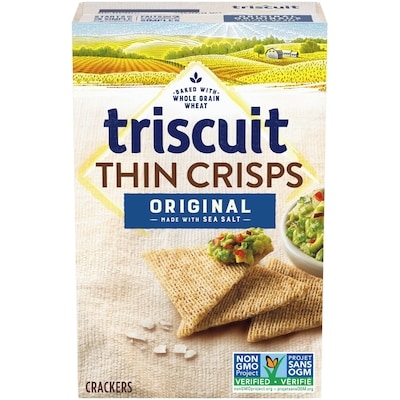 Christie TRISCUIT Thin Crisps Original Crackers 200 g, $2.15/100g
