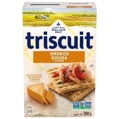 Christie TRISCUIT Smoked Gouda Crackers 200 g, $2.13/100g