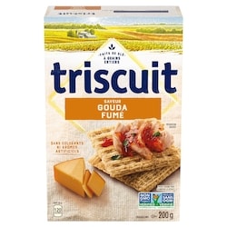 Christie TRISCUIT Gouda Fumé Craquelins 200 g, 1,50 $/100g