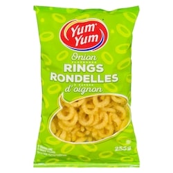 Yum Yum Grignotines Rondelles à Saveur d'Oignon 255 g, 1,76 $/100g