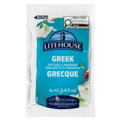 Litehouse Greek Vinaigrette Pouch 44 ml, $1.14/100ml