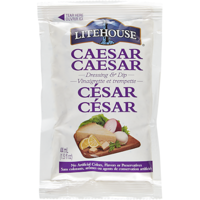 Litehouse Caesar Dressing Pouch 44 ml, $1.14/100ml