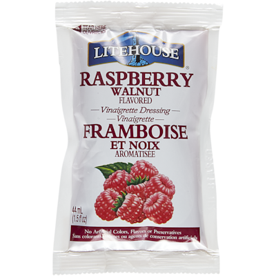 Litehouse Raspberry Vinaigrette Dressing Pouch 44 ml, $1.14/100ml