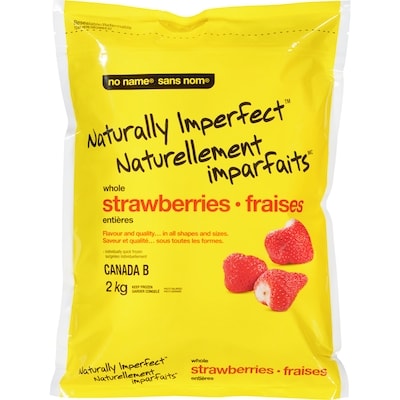 No Name Whole Strawberries 2 kg, $0.95/100g