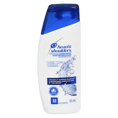 Head & Shoulders Classic Clean  - Trial & Travel Size 90 ml, $5.00/100ml