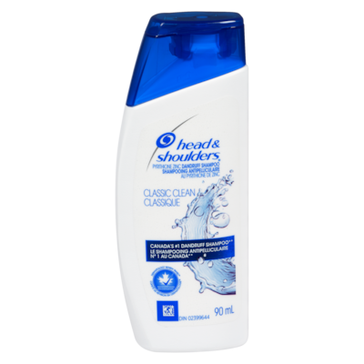 Head & Shoulders Shampooing classique, format d’essai - Expérience et aventure - format d’essai et de voyage 90 ml, 5,00 $/100ml