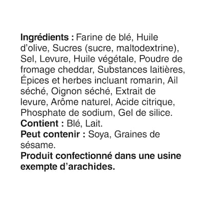 Boulangerie Grissol Baguettes Romarin et huile d’olive