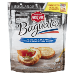Grissol Baguettes Olive Oil and Sea Salt 120 g, $1.67/100g