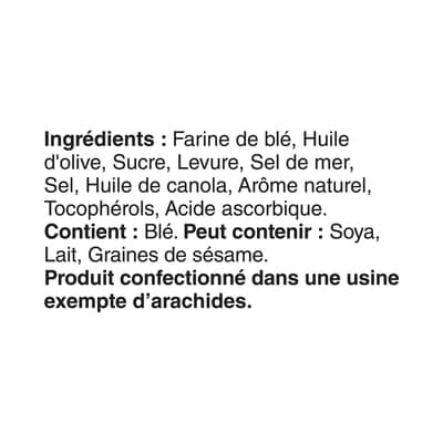 Boulangerie Grissol Baguettes Huile d’olive et sel de mer