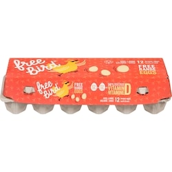 Star Free Bird Free Range Large Eggs 12 ea, $0.62/1ea