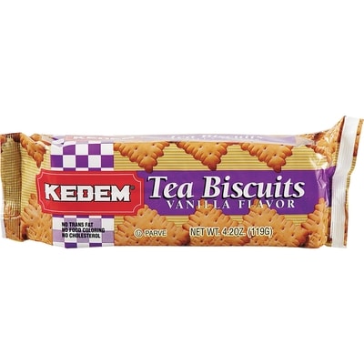 Kedem Kosher Tea Biscuits, Vanilla 119 g, $1.25/100g