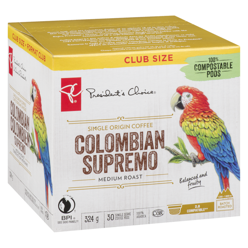 Single Origin Colombian Medium Roast Coffee Pods