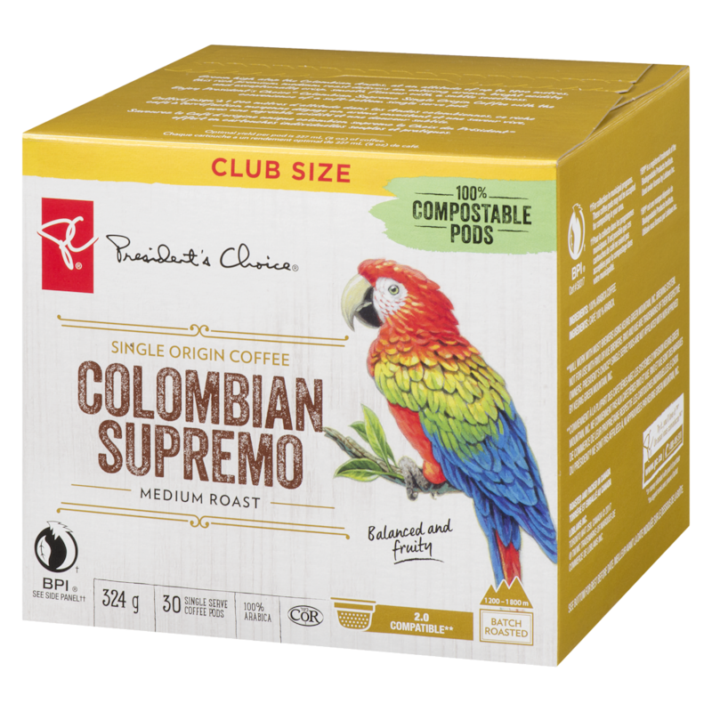 Single Origin Colombian Medium Roast Coffee Pods