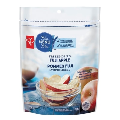 PC Blue Menu Crispy Fuji Apple Freeze-Dried Fruit 28 g, $15.32/100g