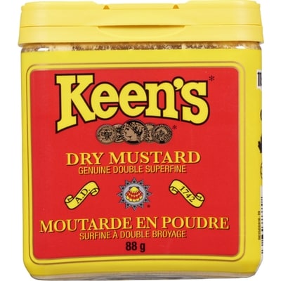 Keens Dry Mustard, Geniune Double Superfine 88 g, $7.94/100g