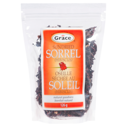 Grace Oseille Hibiscus Séchée au Soleil 126 g, 2,77 $/100g