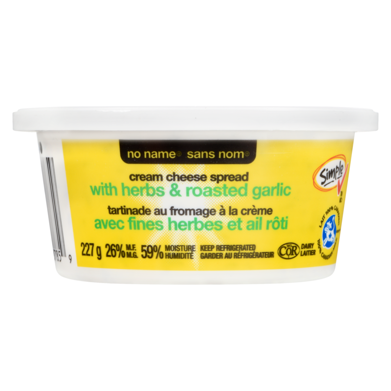 Cream Cheese Spread with Herbs & Roasted Garlic