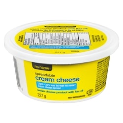 No Name Light Original Cream Cheese Product - 227 g | Zehrs