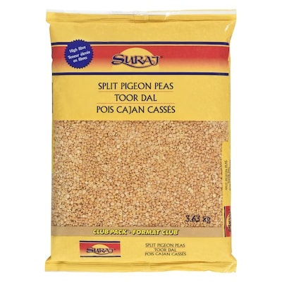 Suraj Split Pigeon Peas 3.63 kg, $0.41/100g