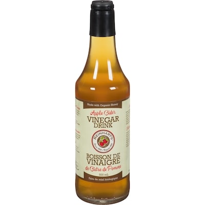 Reinhart Boisson de vinaigre de cidre de pommes 500 ml, 0,84 $/100ml