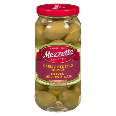 Merzzetta Olives Farcies À L'ail 398 ml, 2,51 $/100ml