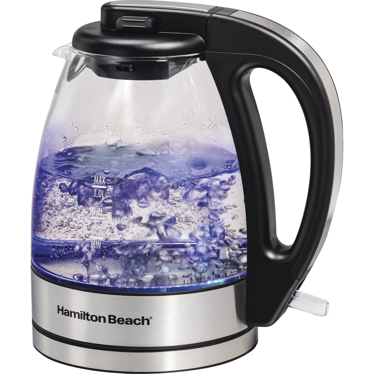 Hamilton Beach Bouilloire en verre, 1 l 1 ea, 50,00 $/1ch