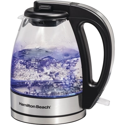 Hamilton Beach Bouilloire en verre, 1 l 1 ea, 50,00 $/1ch