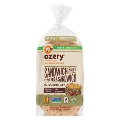 Ozery's Thin Sandwich Buns Organic Wheat 360 g, $1.25/100g
