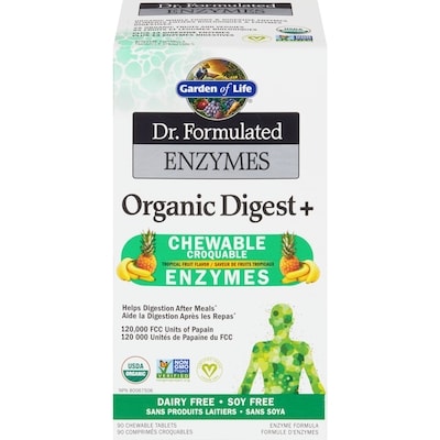 Garden of Life Caps Digest 90 ea, $0.50/1ea