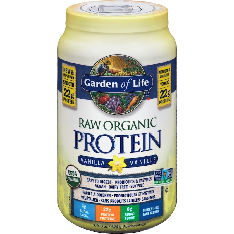 Raw Organic Vanilla Protein Powder