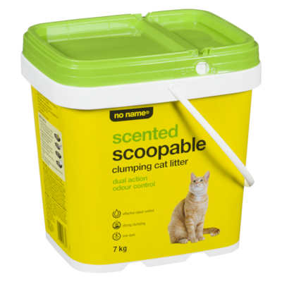 Scented Dual Action Odour Control Scoopable Clumping Cat Litter 