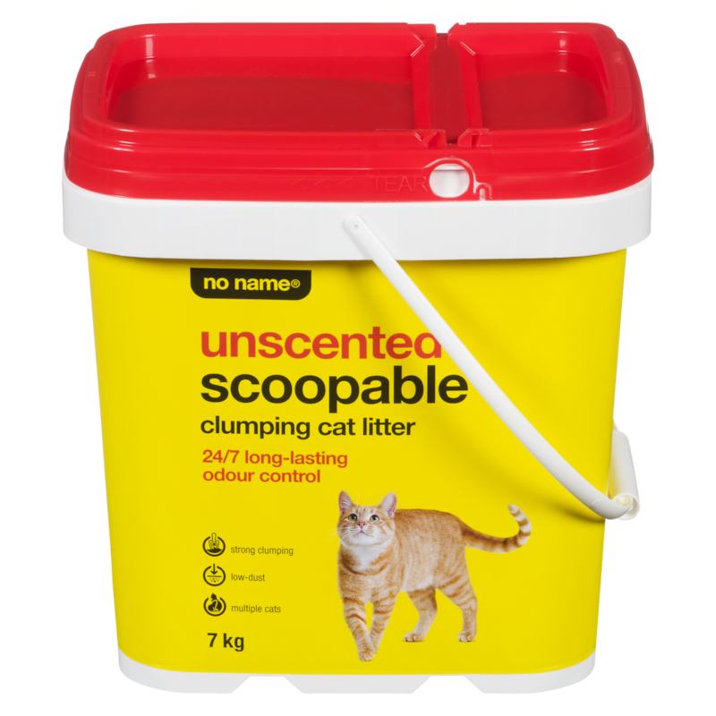 Unscented Long-Lasting Odour Control Scoopable Clumping Cat Litter