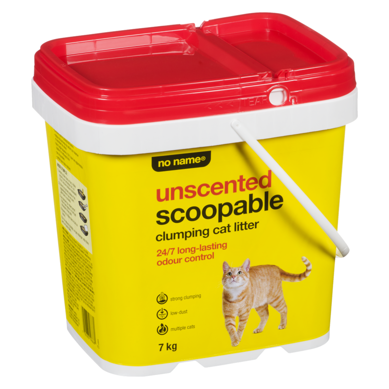 Unscented Long-Lasting Odour Control Scoopable Clumping Cat Litter