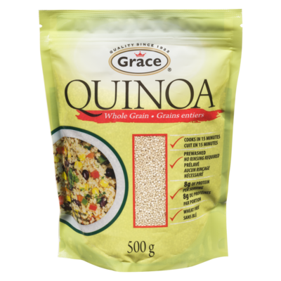 Grace Whole Grain Quinoa 500 g, $1.00/100g
